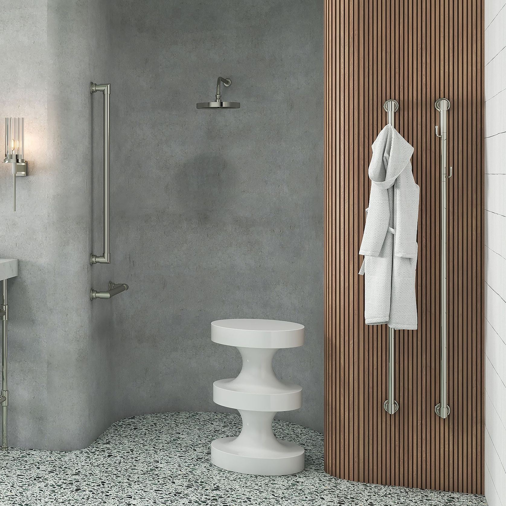 Vertical Robe Warmers | Heated Towel Rail gallery detail image
