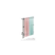 LOFT TWIN 6 Bar 550mm Straight Heated Towel Rail with PTSelect Switch gallery detail image