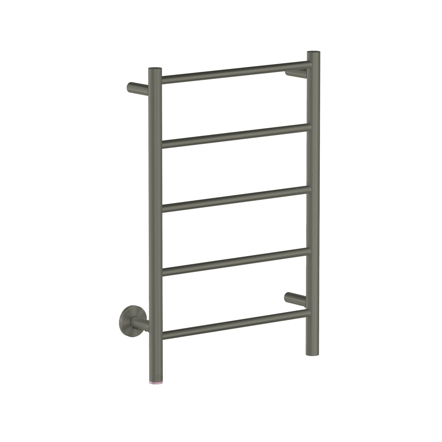 NATURAL 5 Bar 500mm Straight Heated Towel Rail with PTSelect Switch gallery detail image