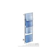 NATURAL 15 Bar 430mm Straight Heated Towel Rail with PTSelect Switch gallery detail image