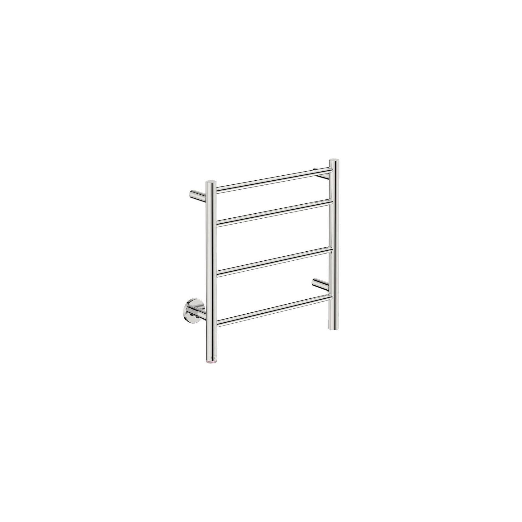 NATURAL 4 Bar 500mm Straight Heated Towel Rail with PTSelect Switch gallery detail image