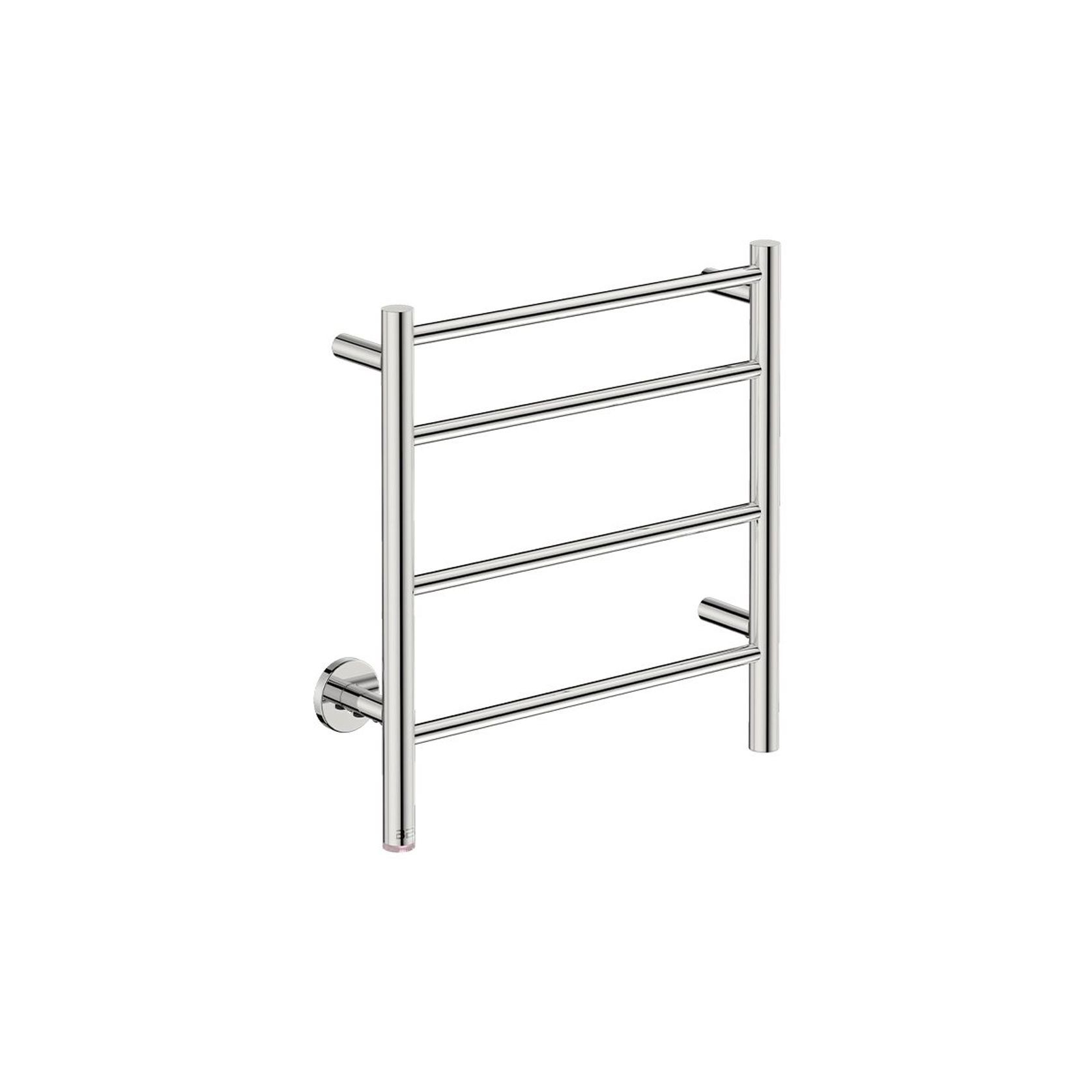 NATURAL 4 Bar 500mm Straight Heated Towel Rail with PTSelect Switch gallery detail image