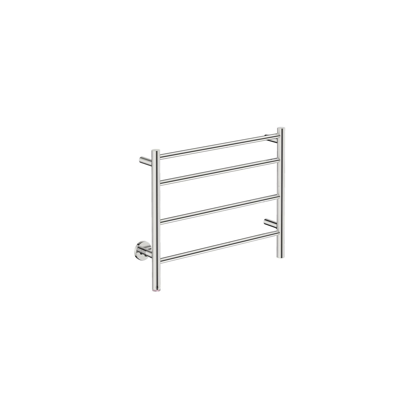 NATURAL 4 Bar 650mm Straight Heated Towel Rail with PTSelect Switch gallery detail image