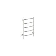 NATURAL 5 Bar 500mm Curved Heated Towel Rail with PTSelect Switch gallery detail image