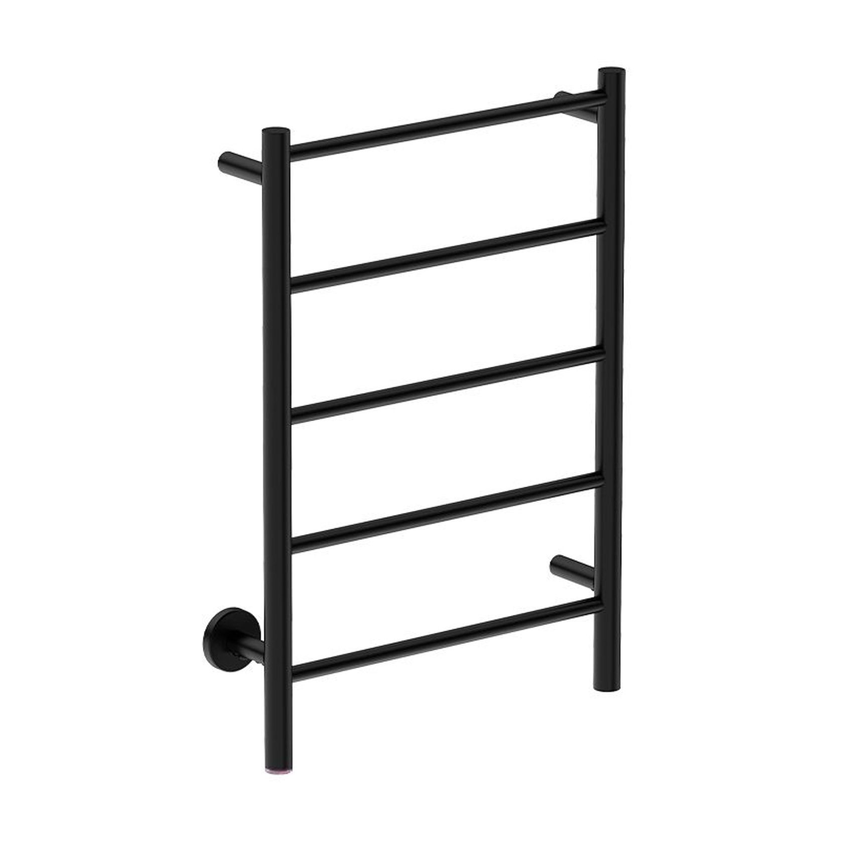 NATURAL 5 Bar 500mm Straight Heated Towel Rail with PTSelect Switch gallery detail image