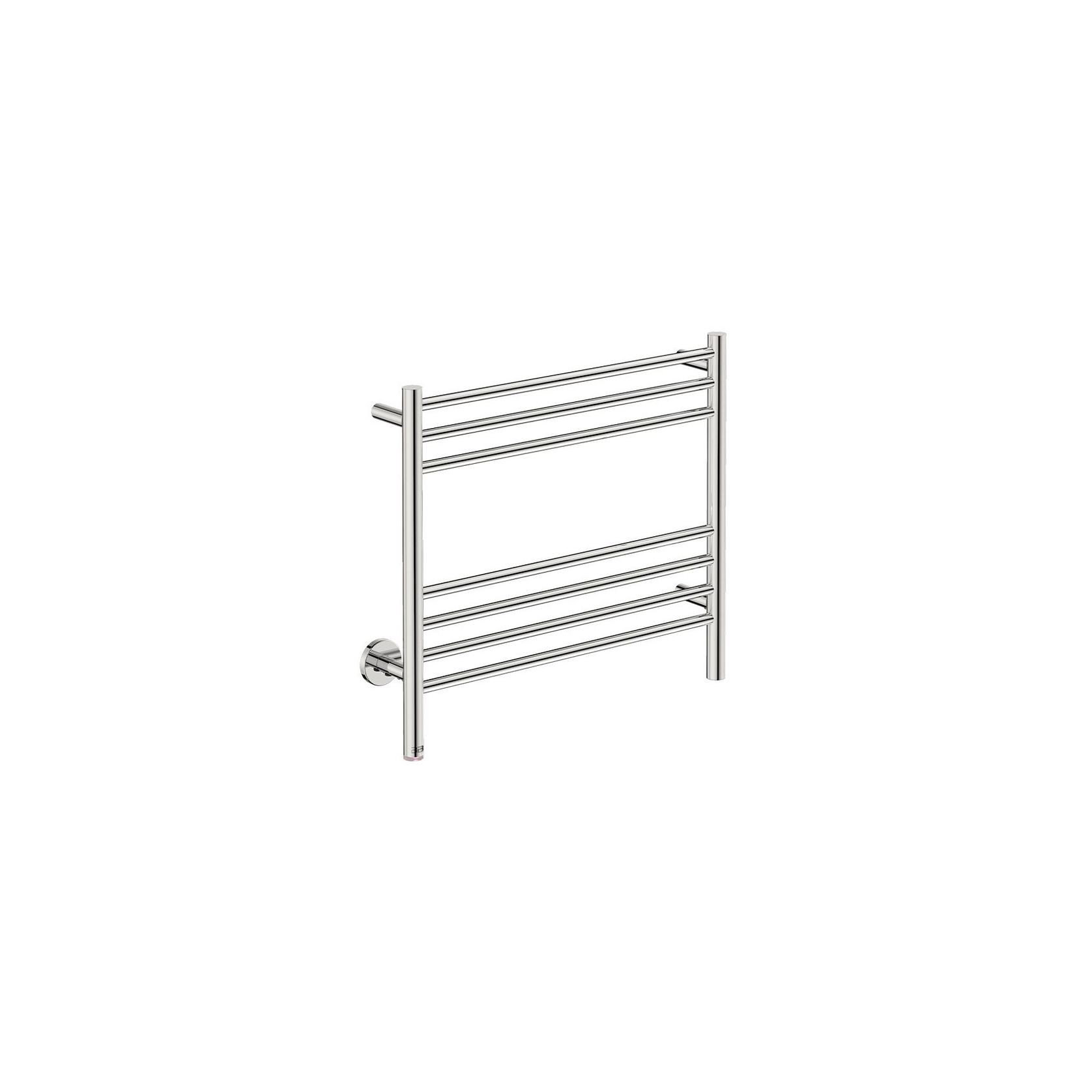 NATURAL 7 Bar 650mm Straight Heated Towel Rail with PTSelect Switch gallery detail image