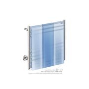 NATURAL 7 Bar 650mm Straight Heated Towel Rail with PTSelect Switch gallery detail image