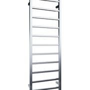 Quadro 11-Bar Heated Towel Rail Chrome 450mm gallery detail image