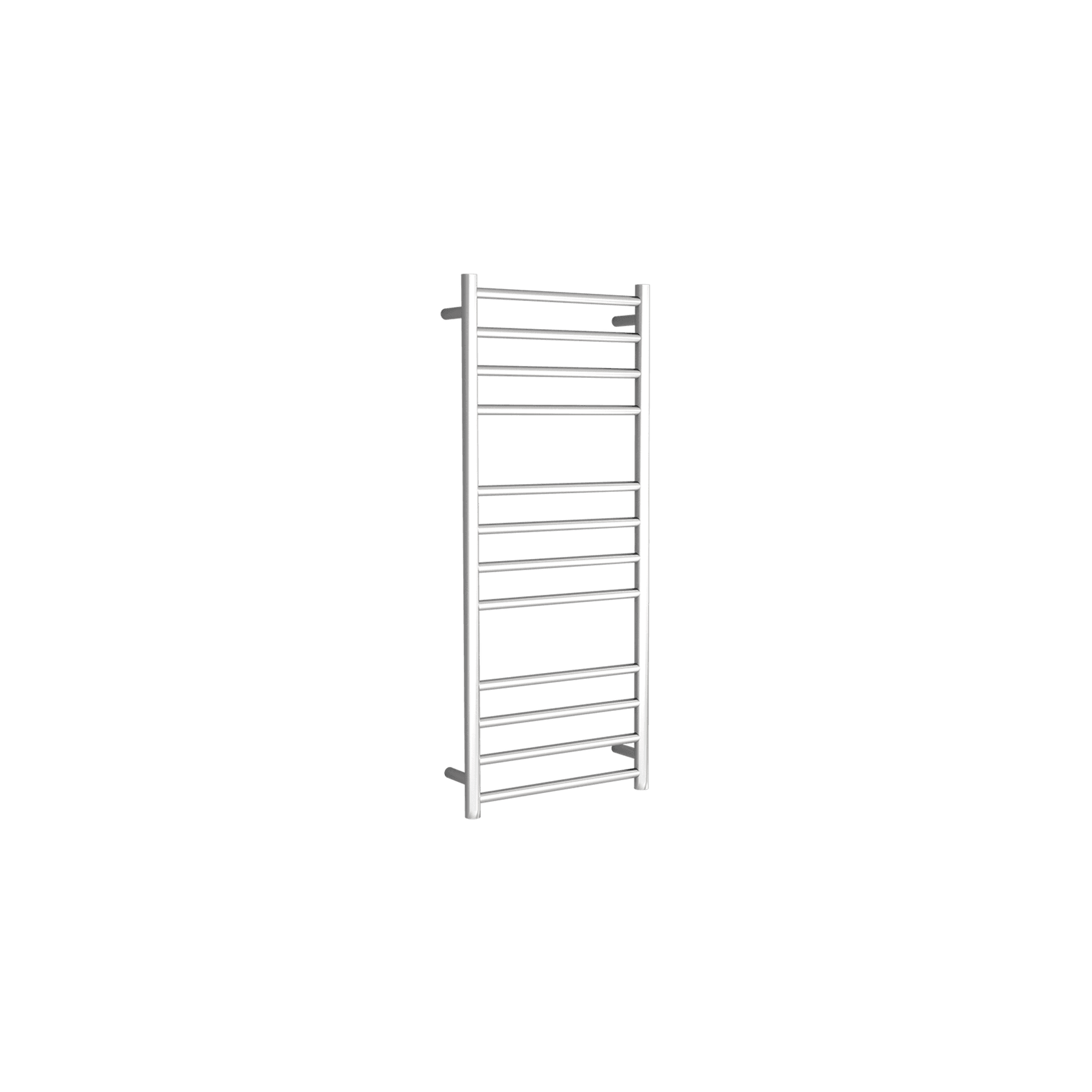 Round Towel Rail 12V 1200 x 500mm Brushed Stainless gallery detail image