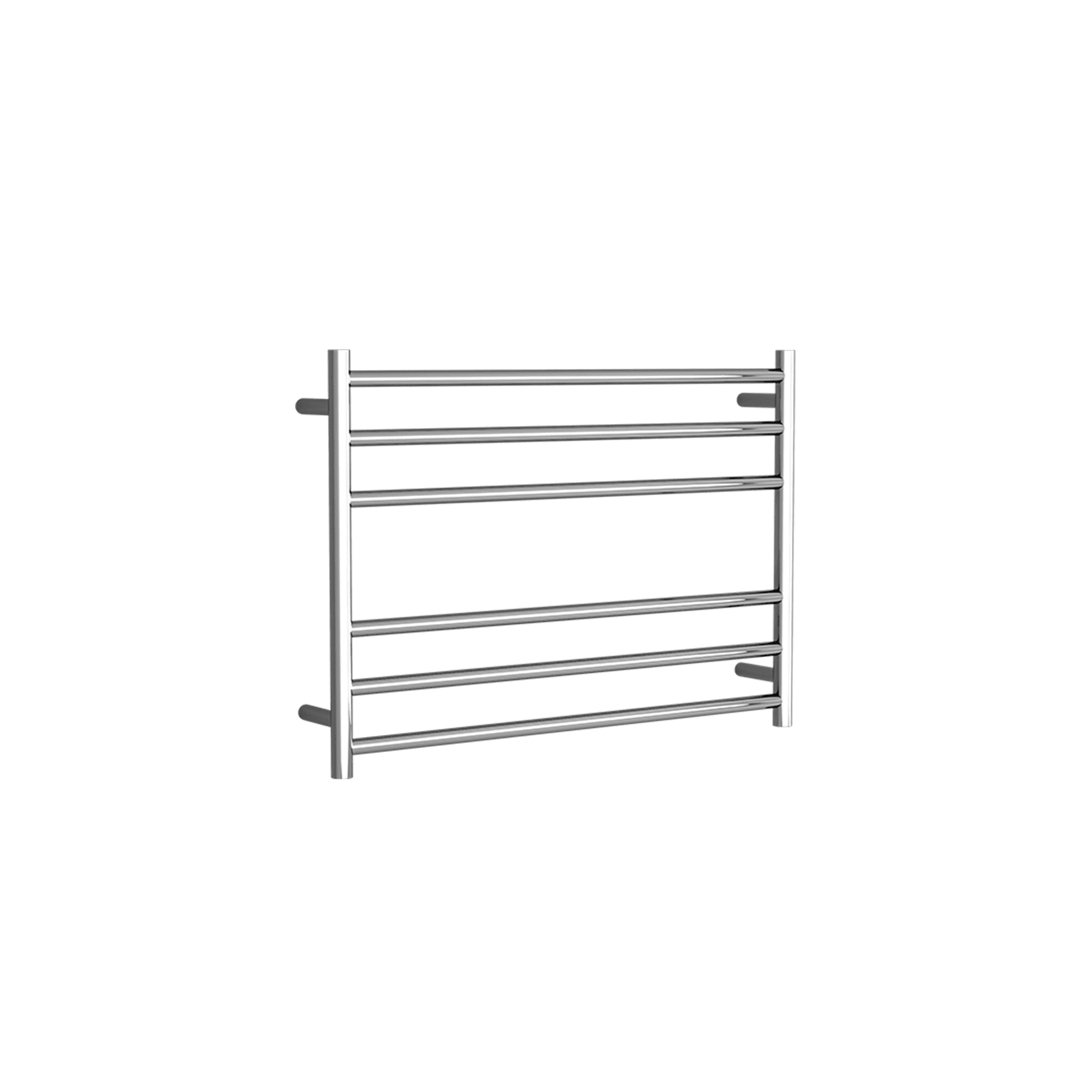 Round Towel Rail 240V 600 x 850mm Chrome gallery detail image