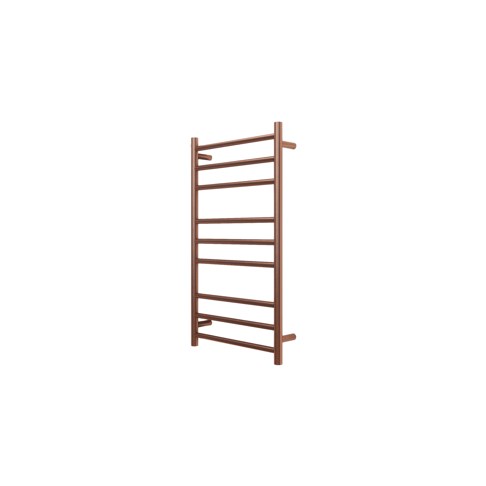 Round Towel Rail 240V 900 x 500mm Brushed Copper gallery detail image