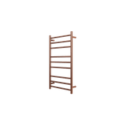 Round Towel Rail 240V 900 x 500mm Brushed Copper gallery detail image