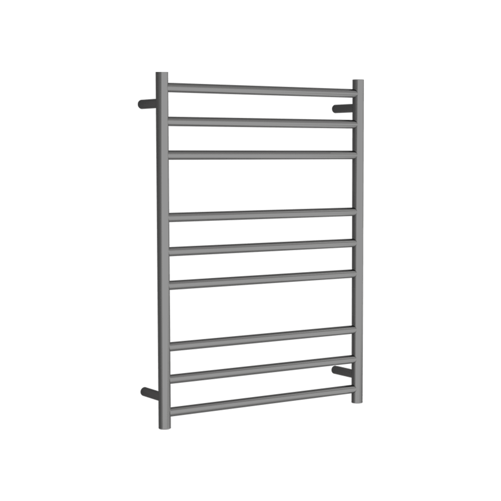 Round Towel Rail 240V 900 x 650mm Gun Metal gallery detail image