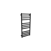 Square Towel Rail 240V 1200 x 500mm Satin Black gallery detail image