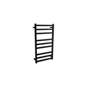 Square Towel Rail 240V 900 x 500mm Satin Black gallery detail image