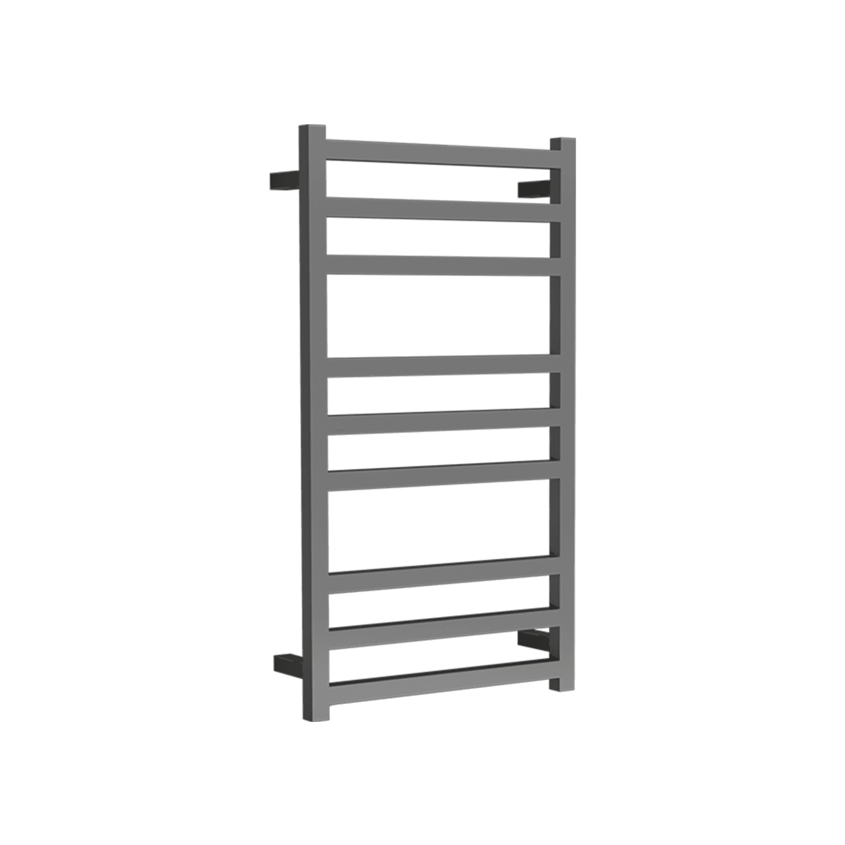 Square Towel Rail 240V 900 x 500mm Gun Metal gallery detail image