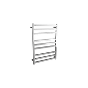 Square Towel Rail 240V 900 x 650mm Brushed Stainless gallery detail image