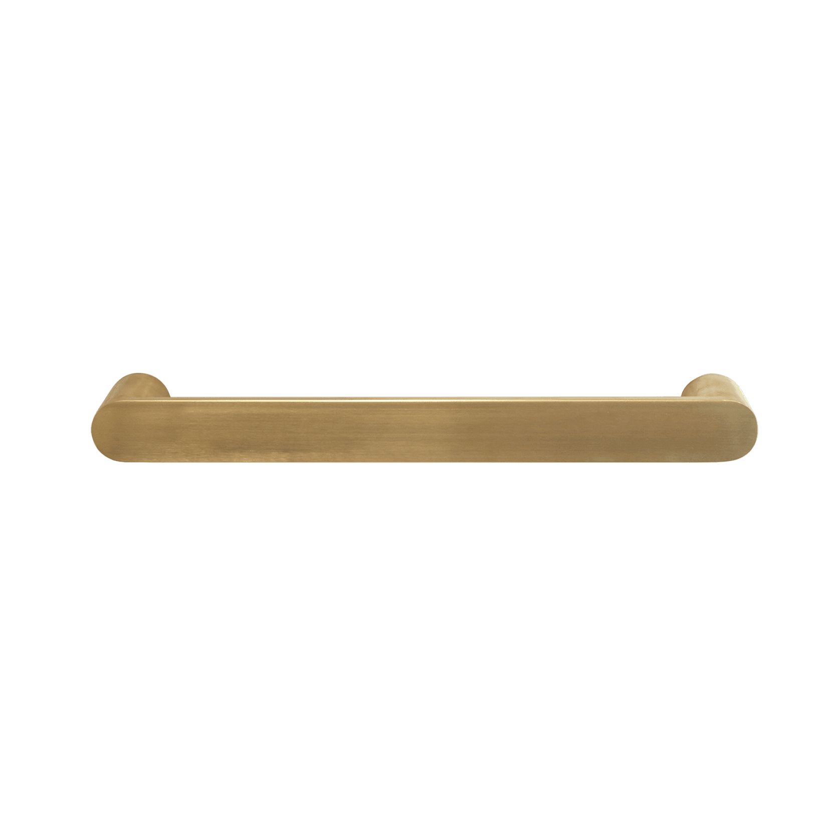 Towel Rail Single Bar Round 12V 500mm Brushed Gold gallery detail image