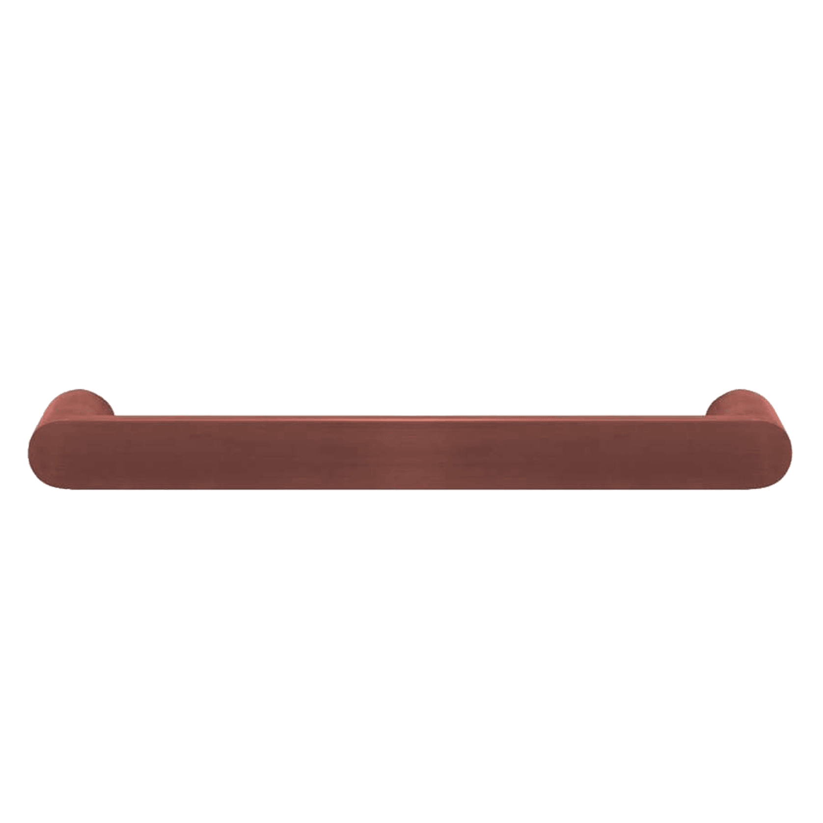 Towel Rail Single Bar Round 12V 650mm Brushed Copper gallery detail image