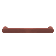 Towel Rail Single Bar Round 12V 650mm Brushed Copper gallery detail image