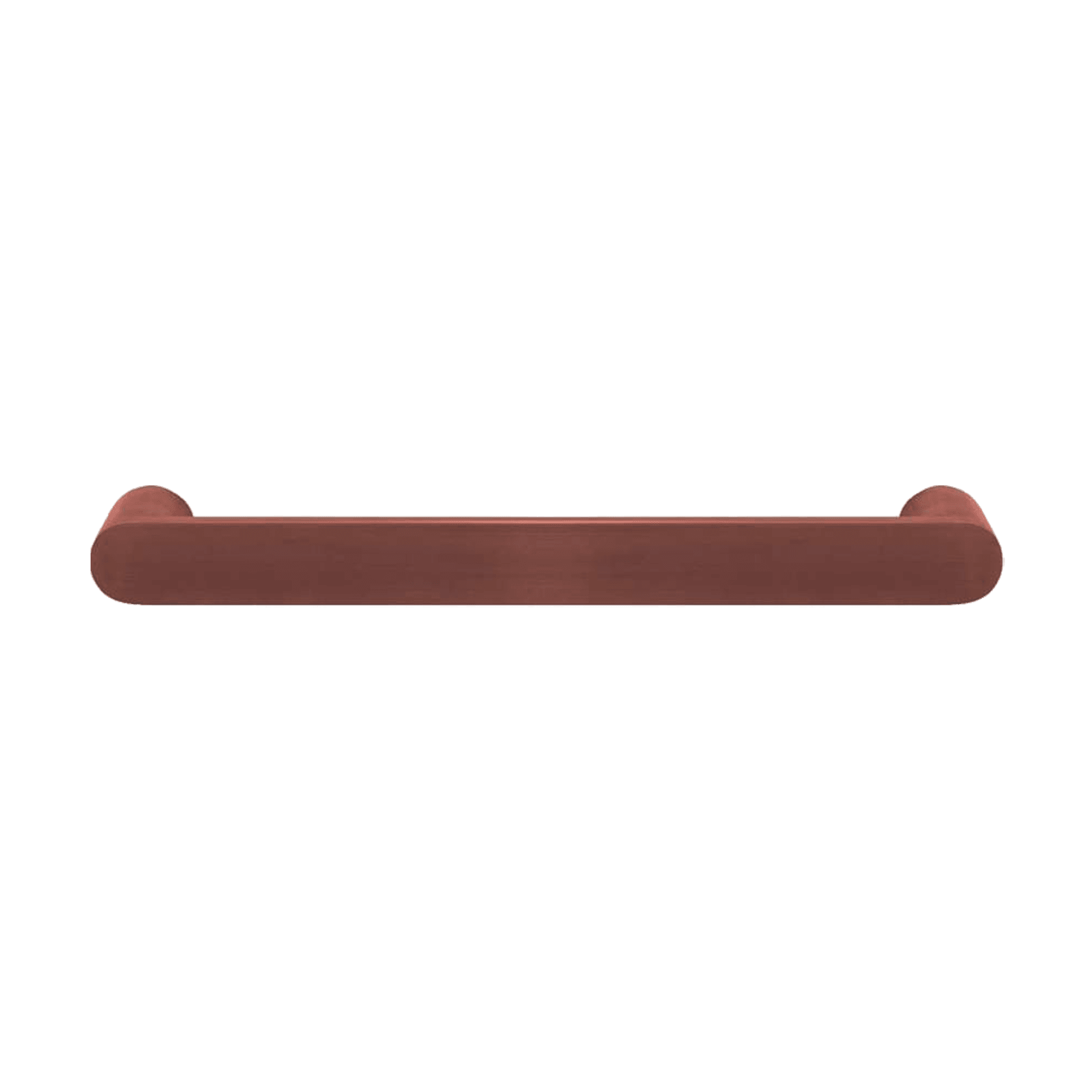 Towel Rail Single Bar Round 12V 850mm Brushed Copper gallery detail image