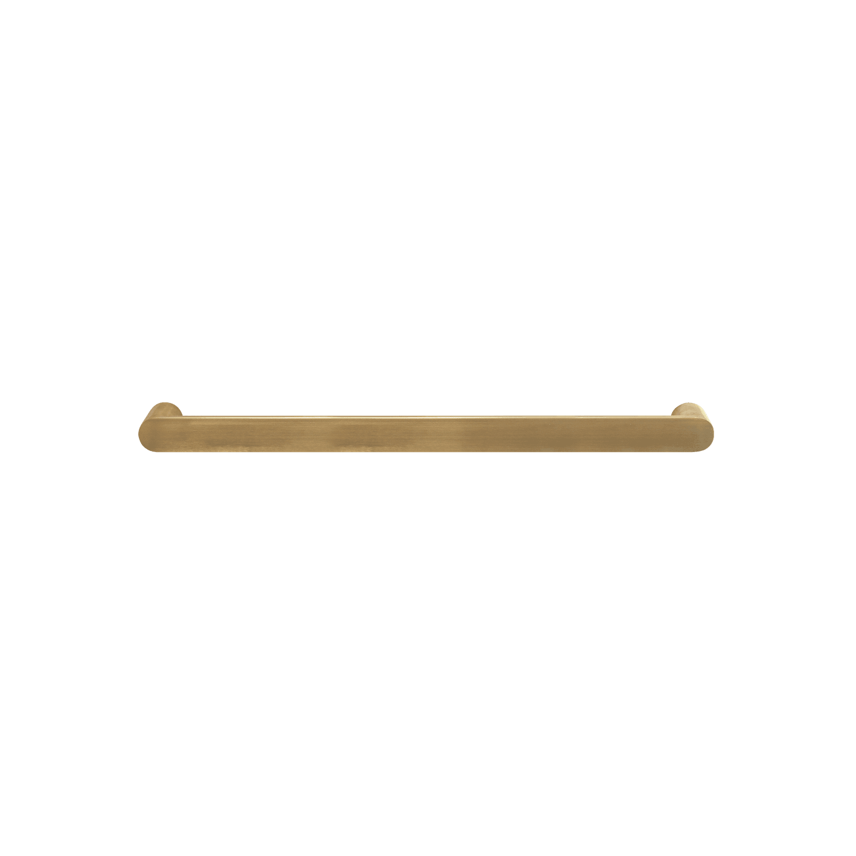 Towel Rail Single Bar Round 12V 850mm Brushed Gold gallery detail image