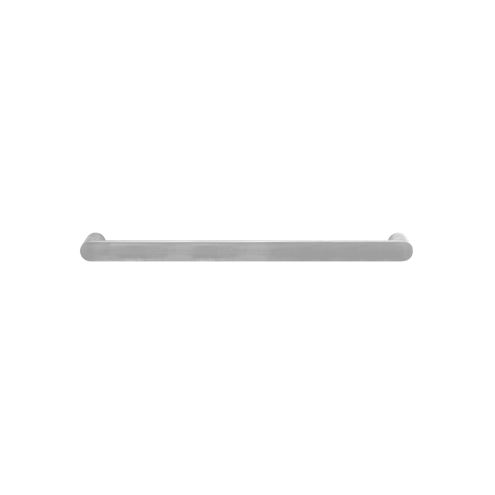 Towel Rail Single Bar Round 12V 850mm Brushed Stainless gallery detail image