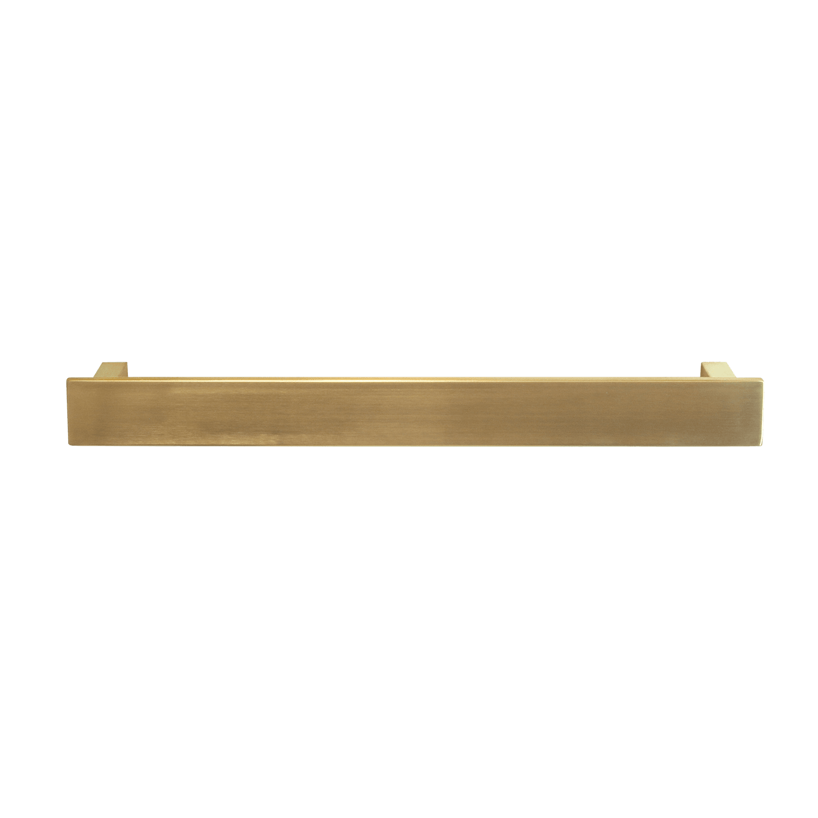 Towel Rail Bar Square 12V 500mm Brushed Gold gallery detail image