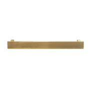 Towel Rail Bar Square 12V 500mm Brushed Gold gallery detail image