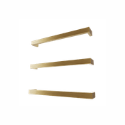 Largo Square Heated Towel Rail - 632mm gallery detail image