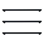 Toro Round Heated Towel Rail - 832mm gallery detail image