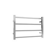 Quadro 4-Bar Heated Towel Rail Chrome gallery detail image