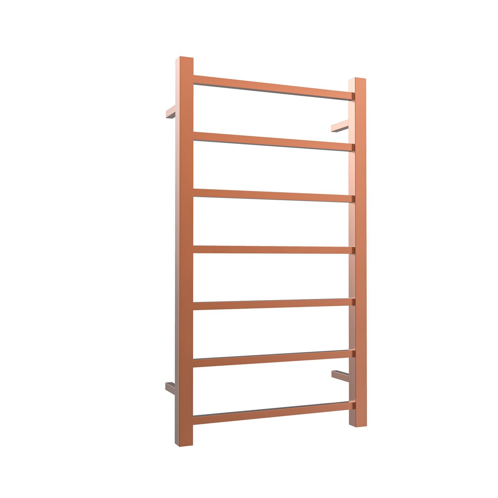 Quadro 7-Bar Heated Towel Rail - 450mm gallery detail image