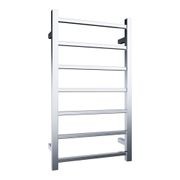 Quadro 7-Bar Heated Towel Rail - 450mm gallery detail image