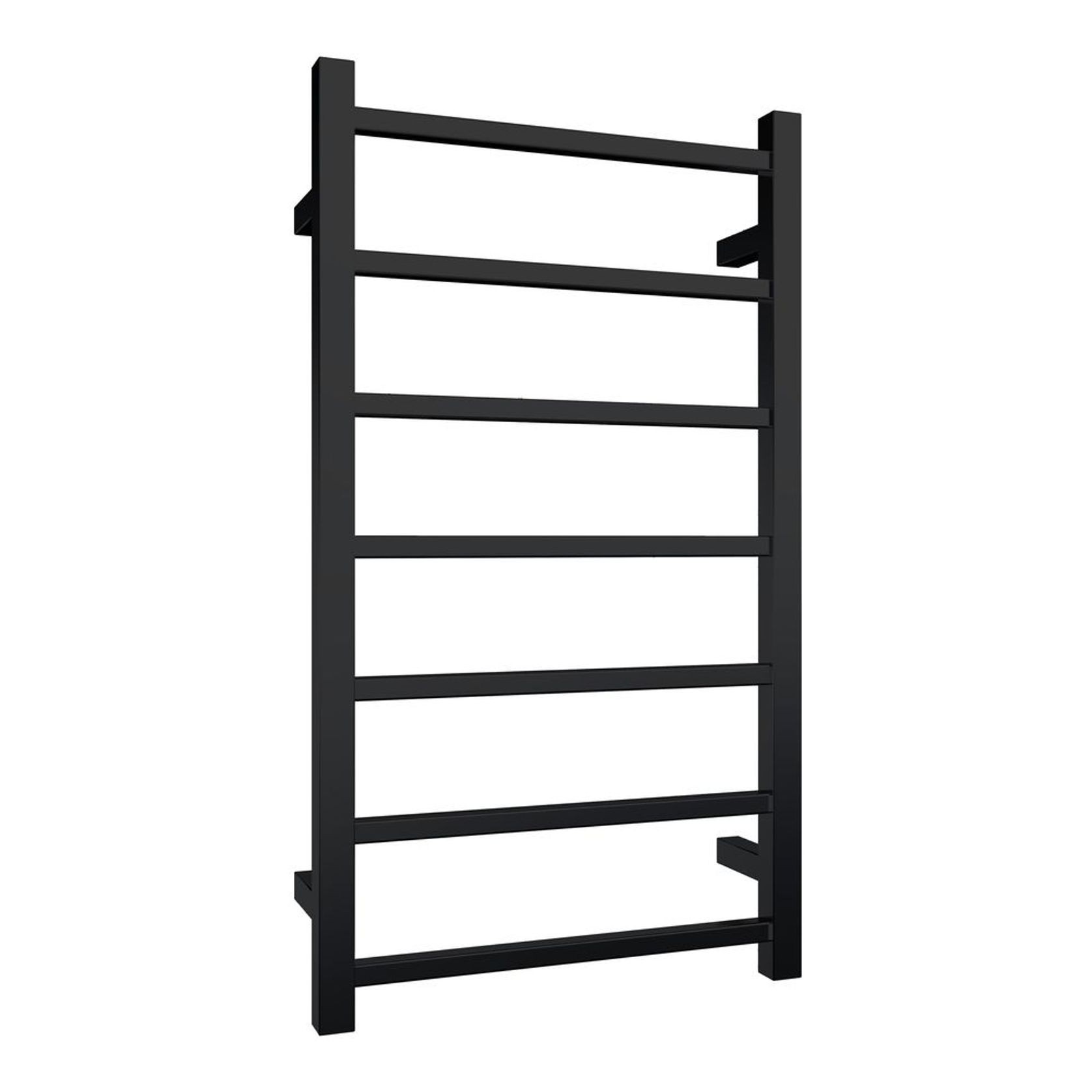 Quadro 7-Bar Heated Towel Rail - 450mm gallery detail image