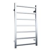 Quadro 7-Bar Heated Towel Rail - 450mm gallery detail image
