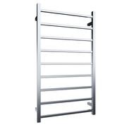 Quadro 9-Bar Heated Towel Rail Chrome 600mm gallery detail image