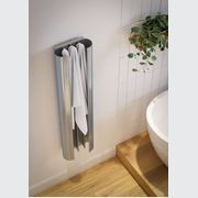 Loop Towel Warmer | Polished Pewter gallery detail image