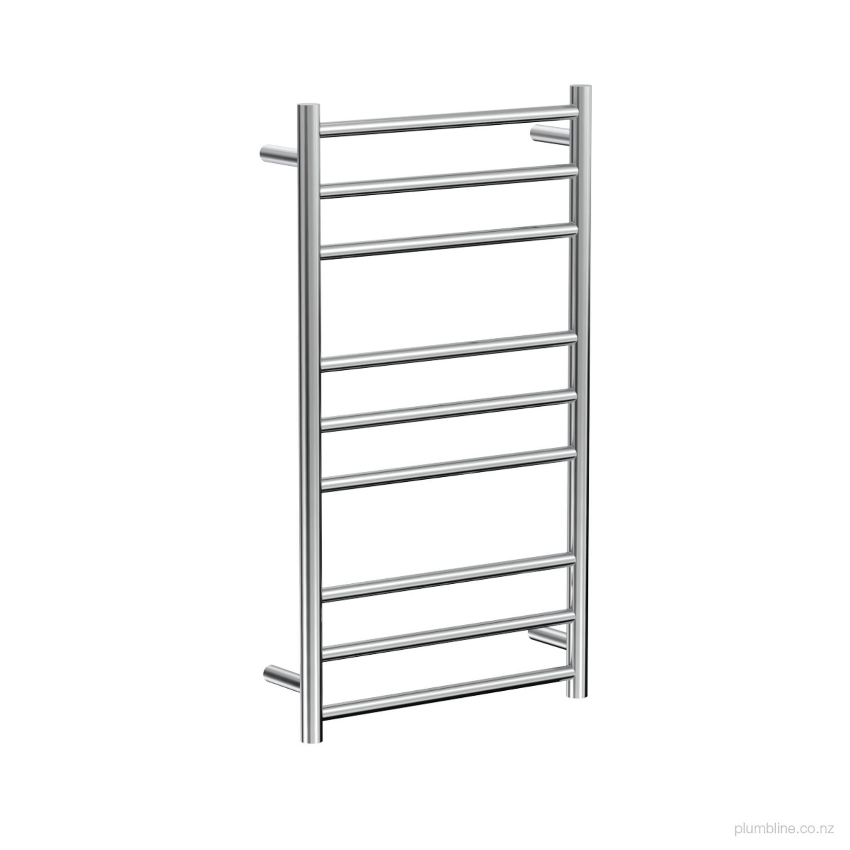 Tube 9 Bar Heated Towel Ladder 90 X 50cm gallery detail image
