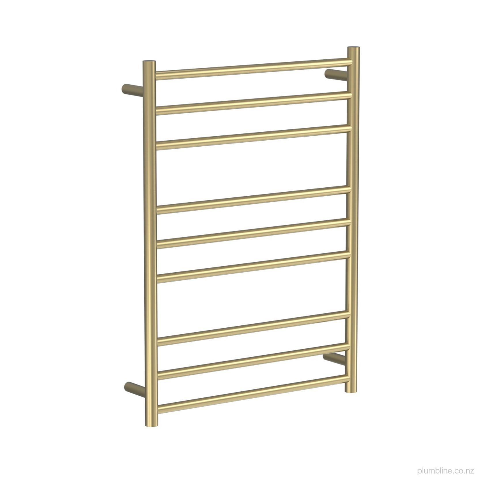 Tube 9 Bar Heated Towel Ladder 90 X 65cm gallery detail image