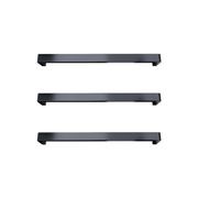 Vera Rounded Heated Towel Bar - 832mm gallery detail image