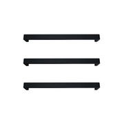Vera Rounded Heated Towel Bar - 432mm gallery detail image