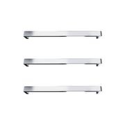 Vera Rounded Heated Towel Bar - 832mm gallery detail image