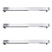 Vera Rounded Heated Towel Bar - 432mm gallery detail image