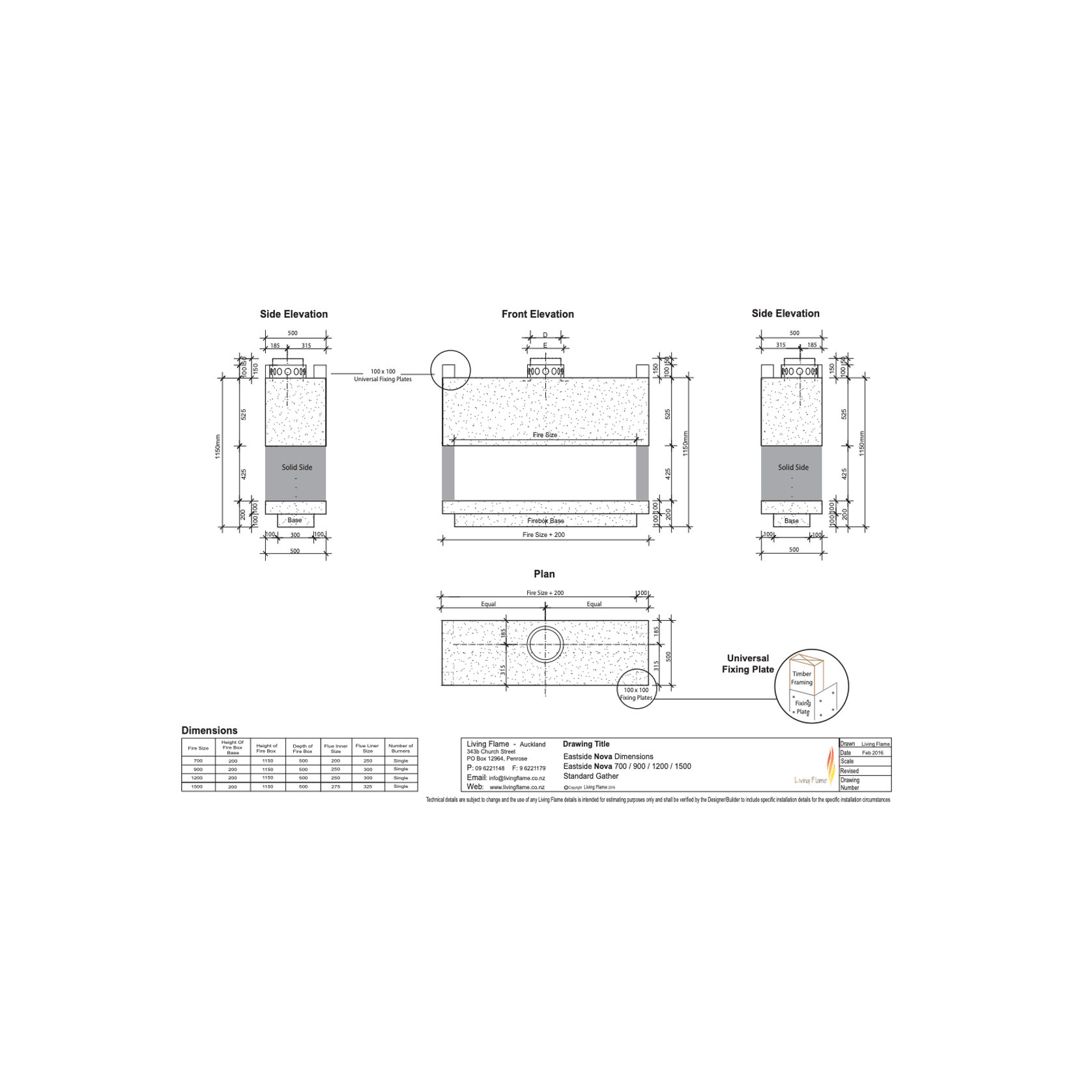 Eastside Niche Fireplace gallery detail image
