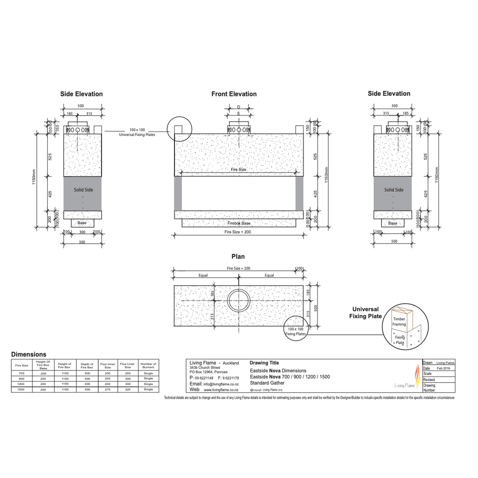 Eastside Niche Fireplace gallery detail image