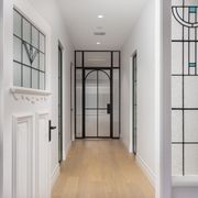 Steel Frame Glass Hinge Doors  - Galvanised FPS50 gallery detail image