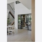 Steel Frame Glass Hinge Doors  - Galvanised FPS50 gallery detail image