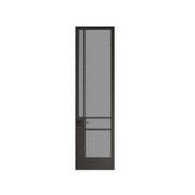 Steel Frame Glass Hinge Door External - Galvanised W40 gallery detail image