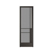 Steel Frame Glass Hinge Door Internal - Galvanised W40 gallery detail image